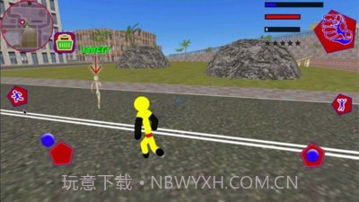 警察火柴人绳索英雄截图2 警察火柴人绳索英雄截图2