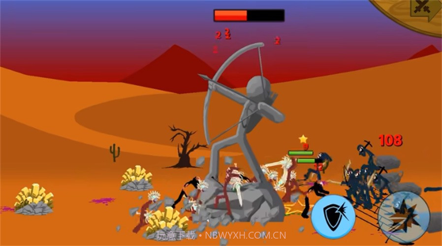 火柴人战争遗产紫色魔改版截图3