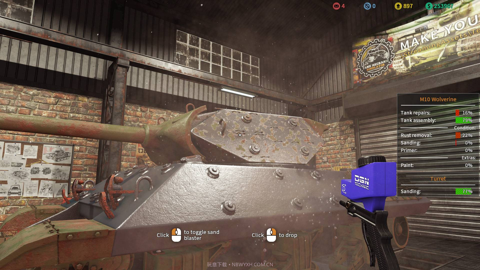 坦克修理模拟器Tank Mechanic Simulator截图29