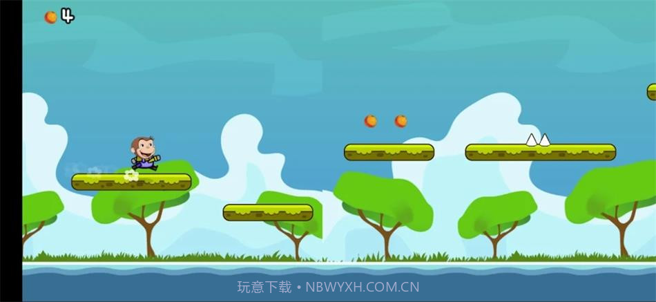 猴子可可跳跃奔跑截图3 猴子可可跳跃奔跑截图3