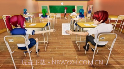 高中学校模拟器截图1