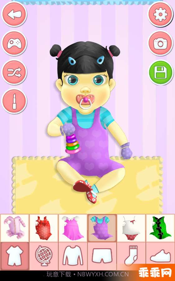 婴儿 换装游戏截图1