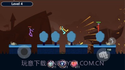 火柴人顶上对决截图2