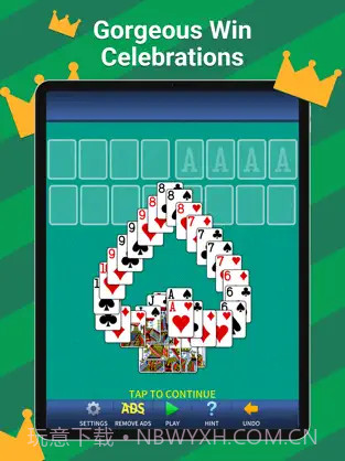 FreeCell Solitaire - card game截图3 FreeCell Solitaire - card game截图3