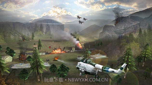 直升机打击战斗截图1 直升机打击战斗截图1