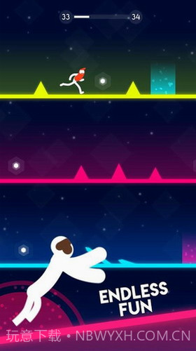 颜色跑酷截图1