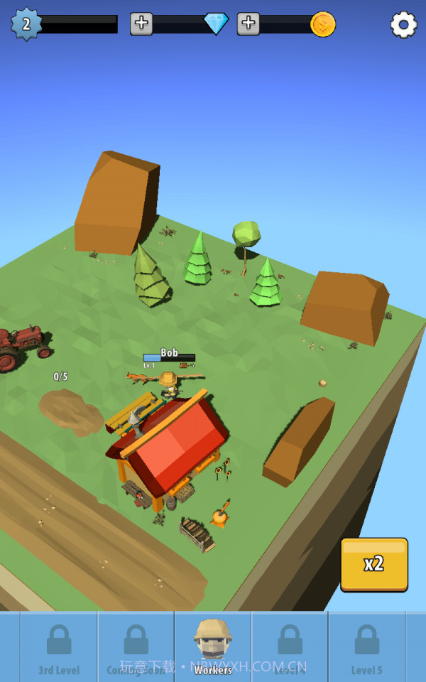 空闲伐木工人截图1