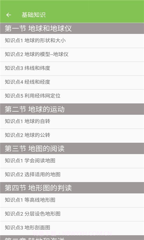 七年级地理帮截图2 七年级地理帮截图2