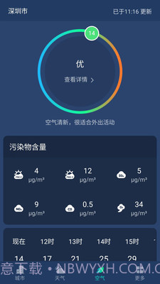 星空气象截图2 星空气象截图2