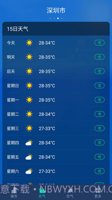 星空气象截图3 星空气象截图3