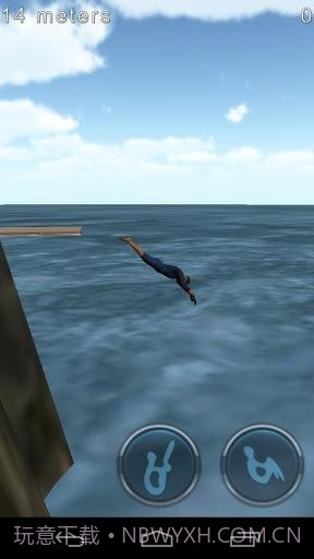 悬崖跳水3D Cliff Diving 3D截图3 悬崖跳水3D Cliff Diving 3D截图3