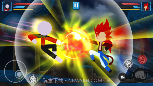绳索火柴人vsZ战士截图3 绳索火柴人vsZ战士截图3