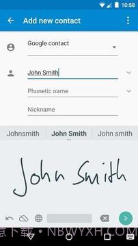 Google 手写输入截图1 Google 手写输入截图1