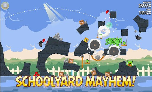 愤怒的小鸟校园版截图3