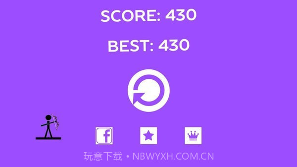 火柴人弓箭手射靶截图3 火柴人弓箭手射靶截图3