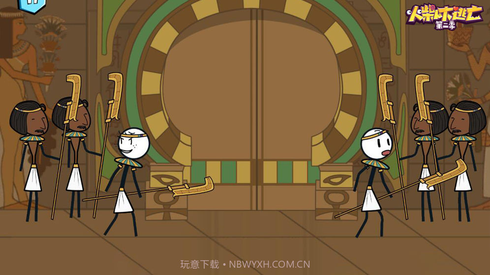 火柴人大逃亡沙漠吃鸡截图3