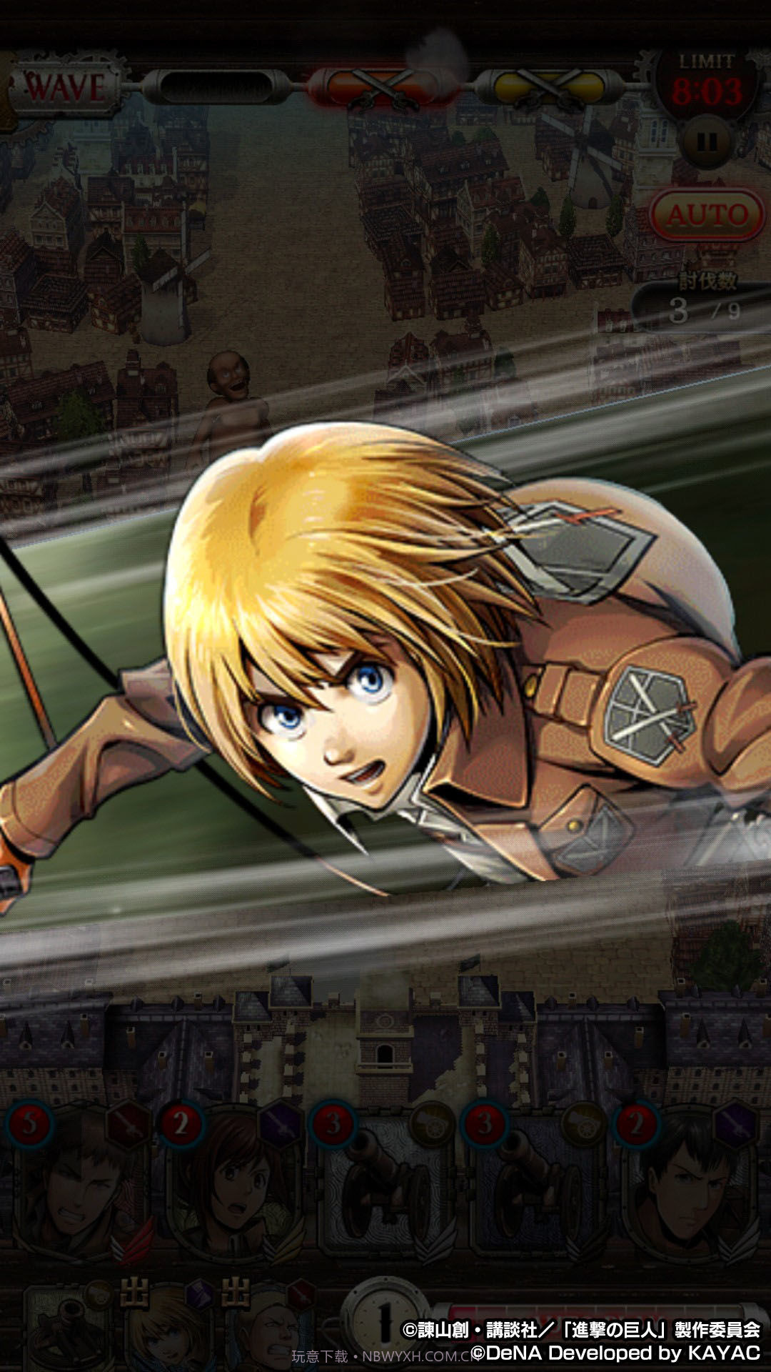 进击的巨人 Tactics截图6 进击的巨人 Tactics截图6