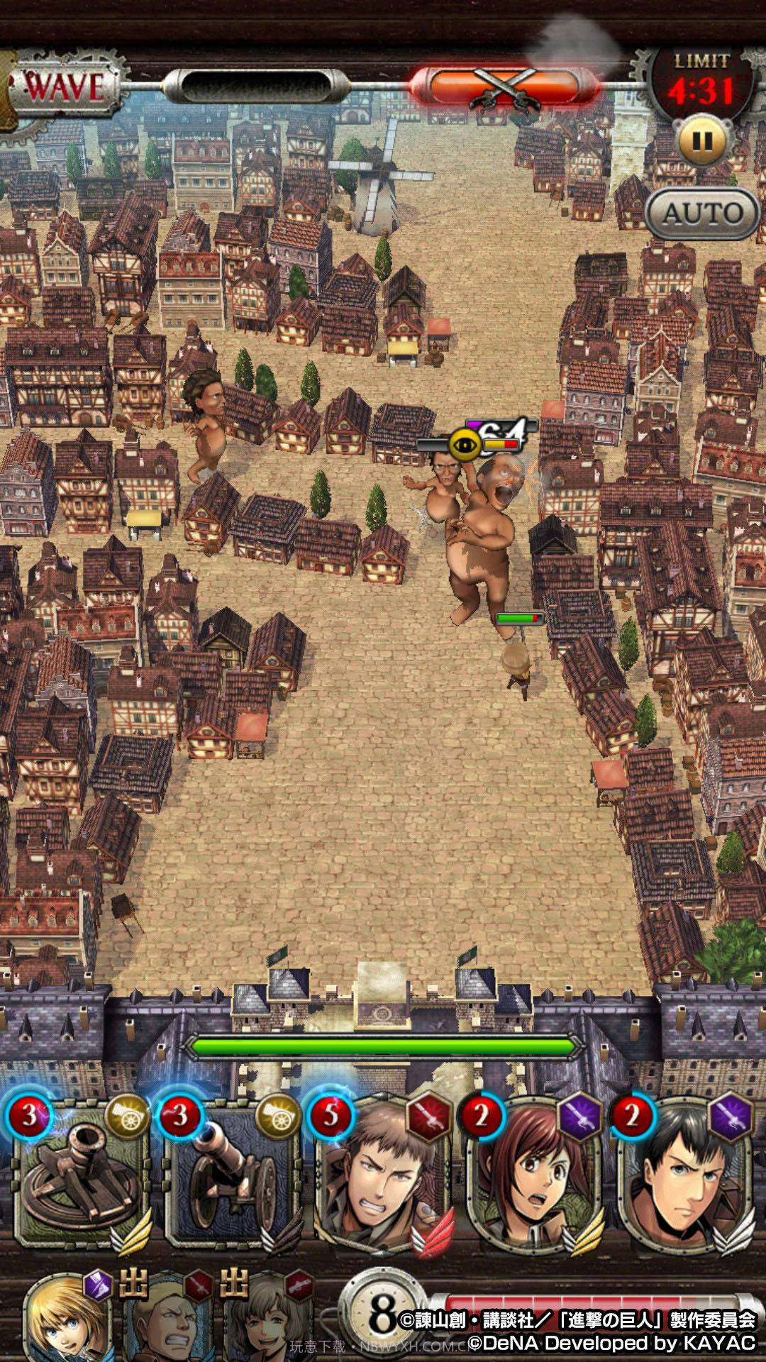 进击的巨人 Tactics截图3 进击的巨人 Tactics截图3