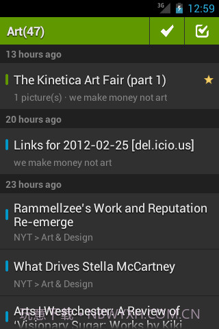 FeedMe阅读器截图2