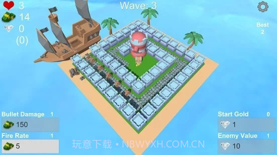 城堡岛TD截图1 城堡岛TD截图1