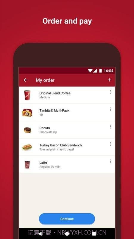 Tim Hortons截图1 Tim Hortons截图1