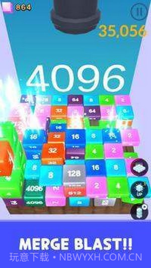 果冻立方体合并截图2