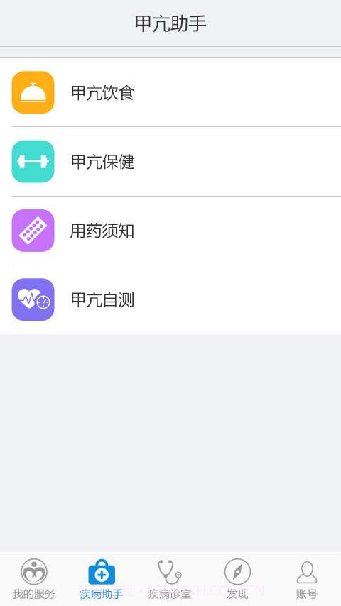 甲亢助手截图3 甲亢助手截图3