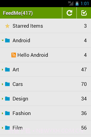 FeedMe阅读器截图6