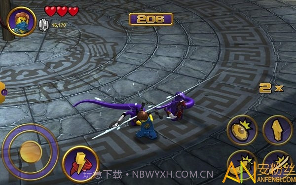 乐高忍者元素之战手游截图1 乐高忍者元素之战手游截图1