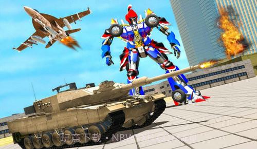 变形坦克机器人截图3