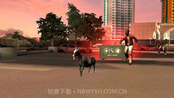 僵尸山羊模拟器手机版截图2 僵尸山羊模拟器手机版截图2