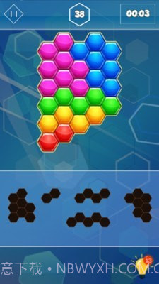 六边形合并挑战截图5