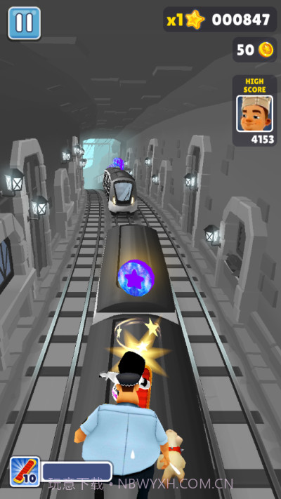 地铁跑酷果茶天天开心版本截图1