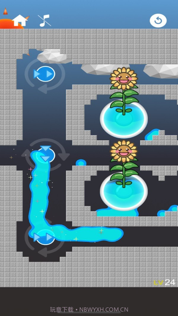 植物挖水大战截图2 植物挖水大战截图2