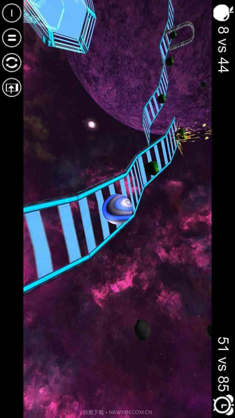 3D空间滚苹果截图3 3D空间滚苹果截图3