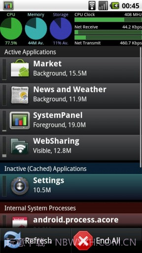 系统面板截图1 系统面板截图1