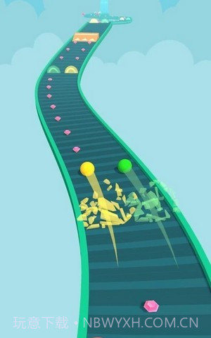 双球扭转跑酷截图3