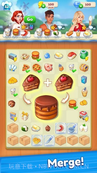 合并梦想餐厅截图4 合并梦想餐厅截图4