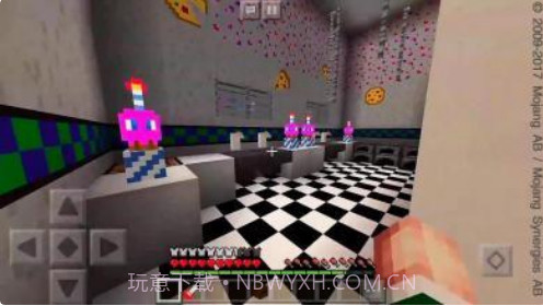 FNAF自定义地图为MCPE截图2 FNAF自定义地图为MCPE截图2