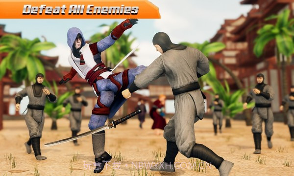 忍者英雄搏击截图2
