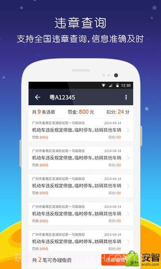 掌车宝查违章截图1