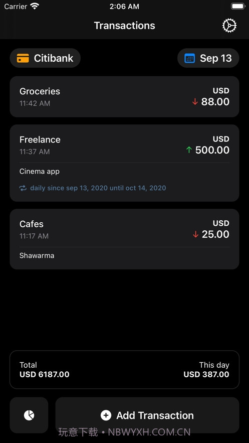 Spendy(记账软件)截图3 Spendy(记账软件)截图3