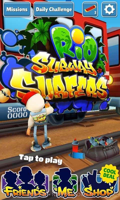 地铁跑酷1截图1