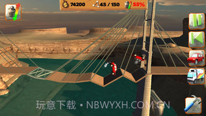 Bridge Constructor Playground截图2