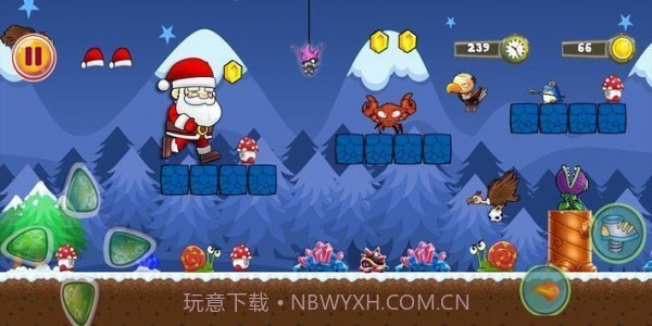 超级圣诞老人闯关截图2 超级圣诞老人闯关截图2