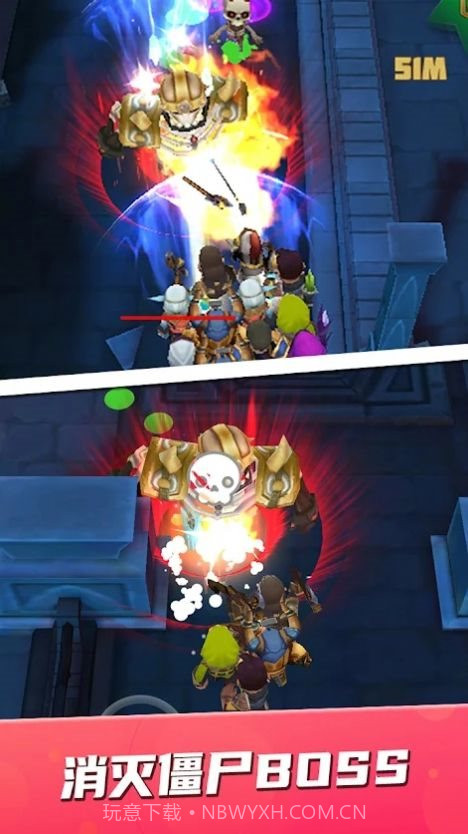 僵尸小队战斗截图1