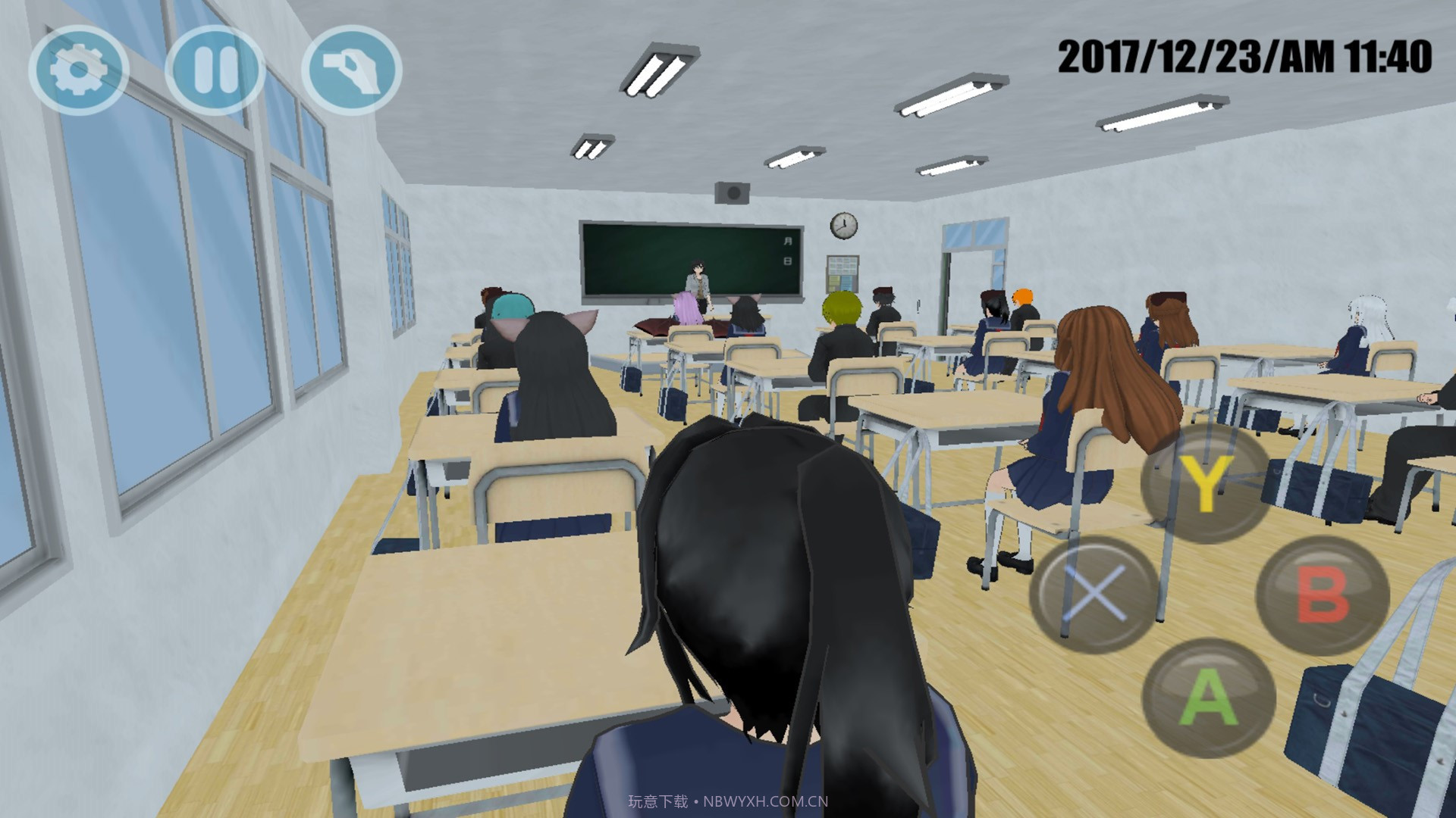 浪漫校园模拟器截图2 浪漫校园模拟器截图2
