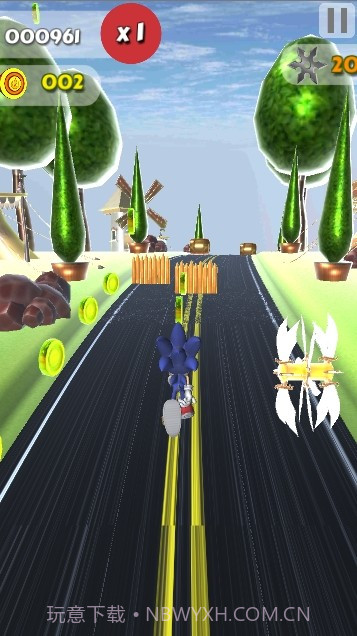 蓝刺猬跑得快截图4 蓝刺猬跑得快截图4