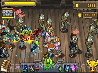 植物大战僵尸王(街机版)截图3 植物大战僵尸王(街机版)截图3