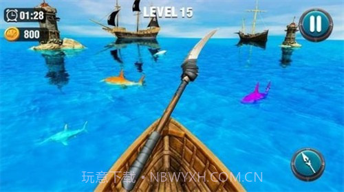 野生鲨鱼猎人截图2 野生鲨鱼猎人截图2